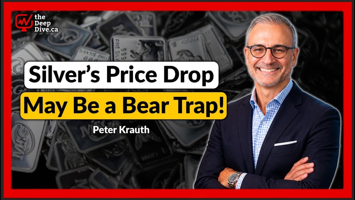 Why Silver’s Drop May Not Mean the Bull Market Is Over | Peter Krauth