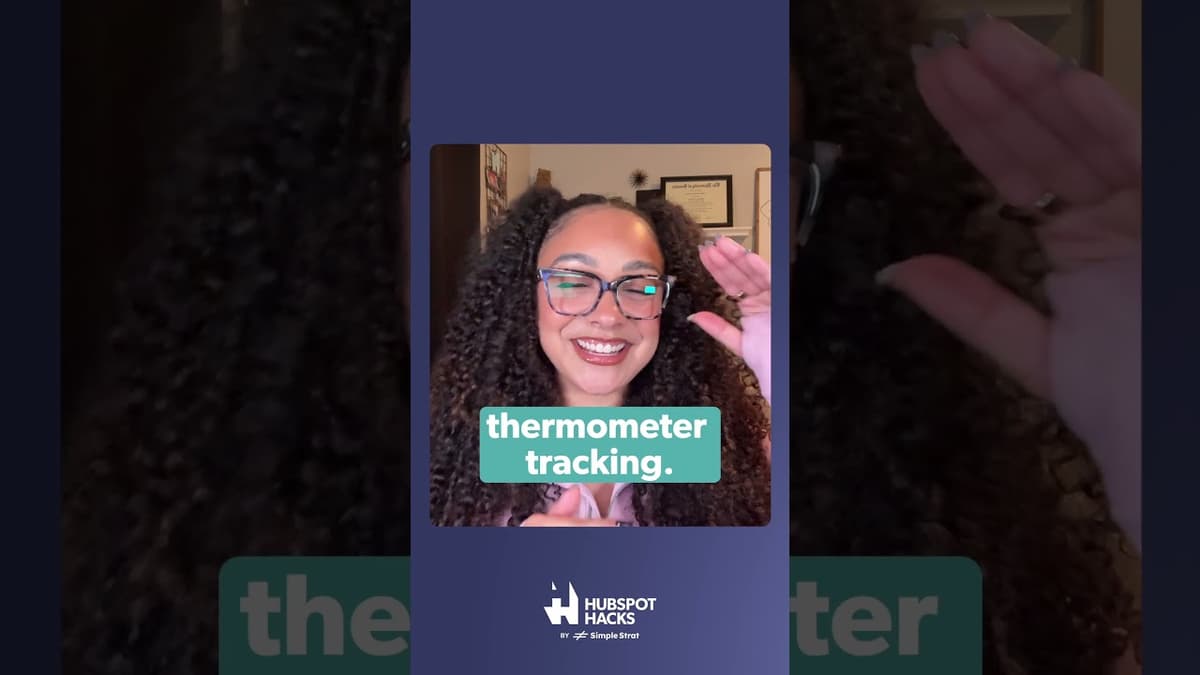 More Goal Templates Available in HubSpot #shorts