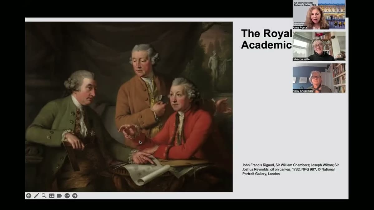 An Interview with Rebecca Salter, PRA