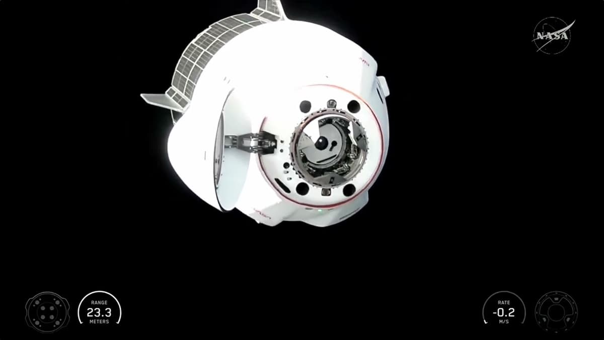 Watch NASA's SpaceX Crew-12 Dock to the ISS on Valentine's Day