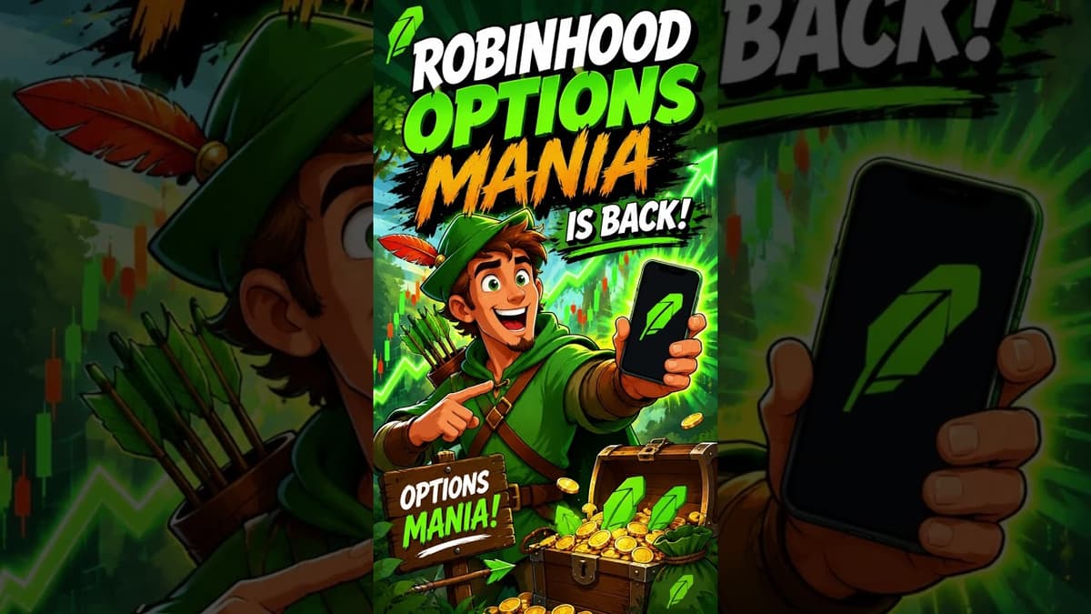 Robinhood Options Mania Is Back!