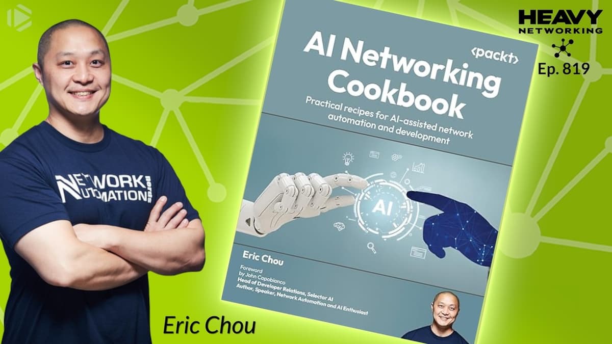Recipes for Automation - A Look Inside Eric Chou's AI Networking Cookbook