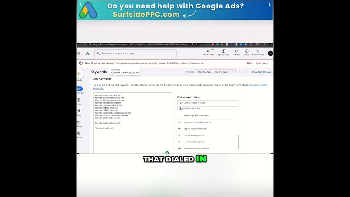 Google Ads: Broad Match Vs. Phrase Match Strategy #shorts