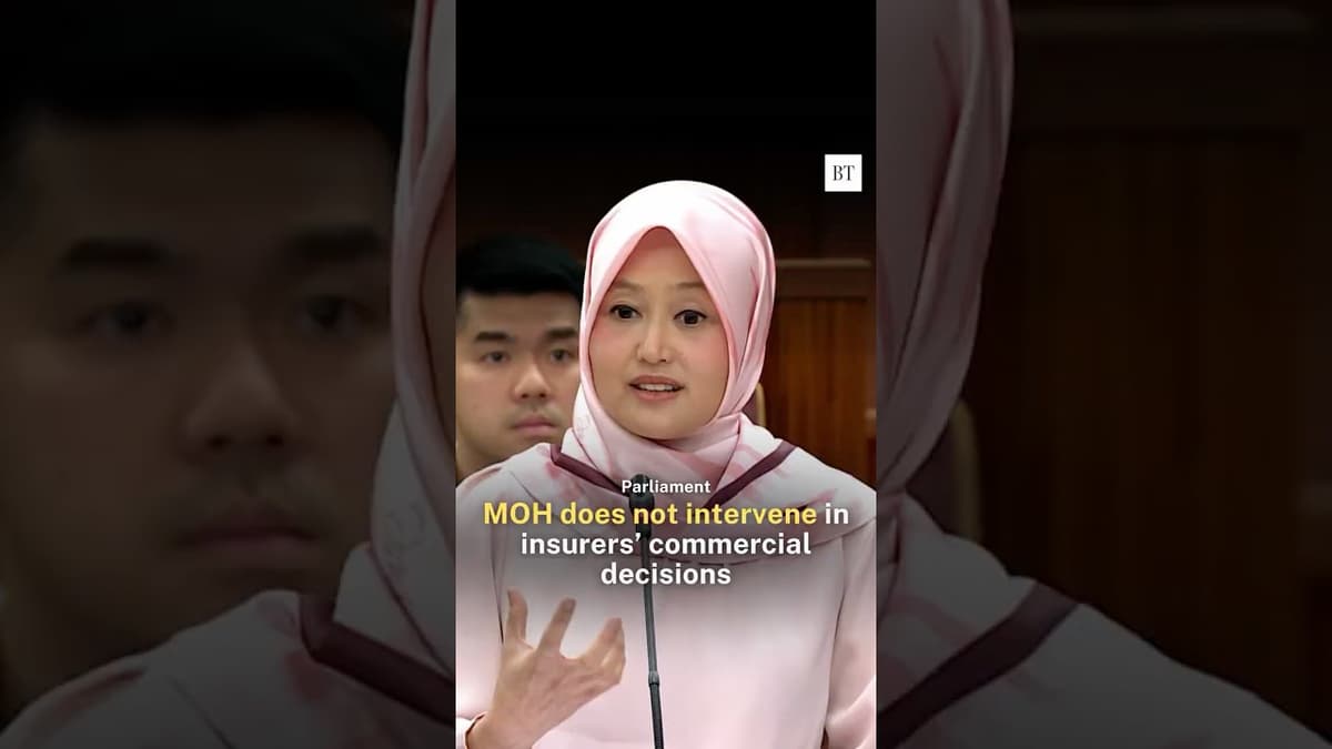 MOH Does Not Intervene in Insurers’ Commercial Decisions: Rahayu Mahzam