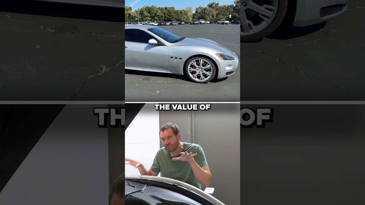 This Maserati GranTurismo Has a Gated 6-Speed Manual Conversion