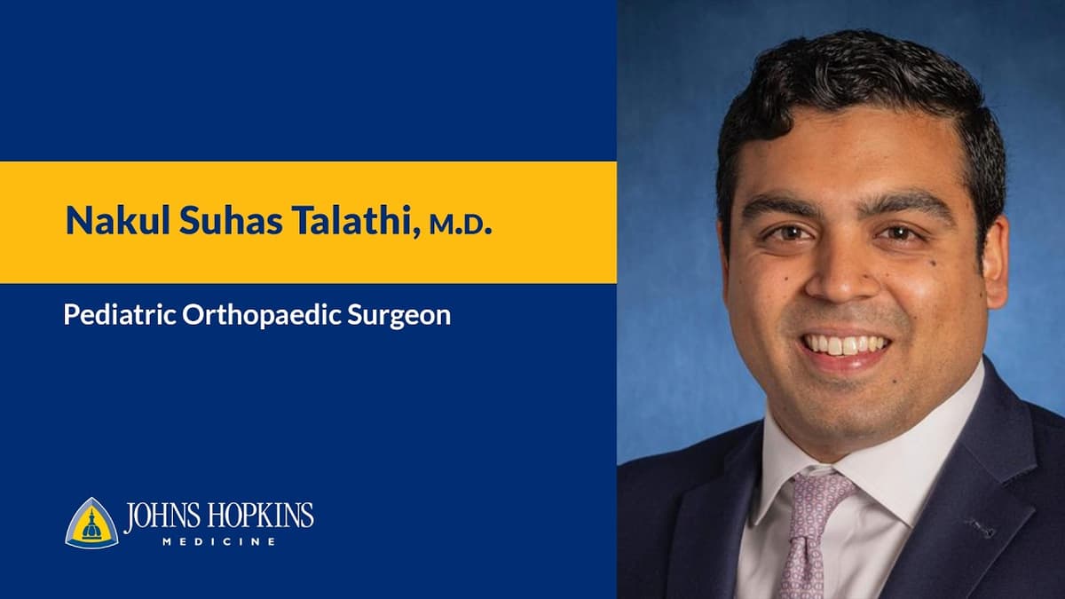 Nakul S. Talathi, M.D. | Pediatric Orthopaedic Surgeon