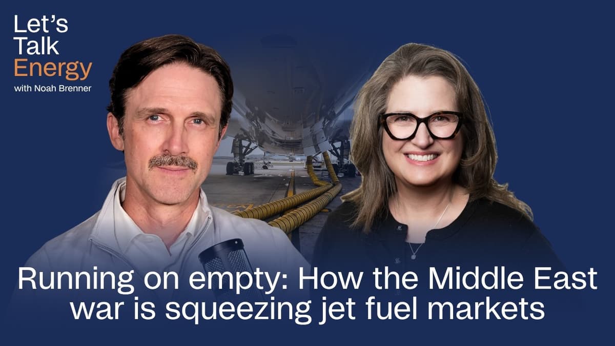Running on Empty: How the Middle East War Is Squeezing Jet Fuel Markets, with Susan Bell