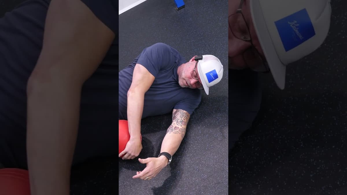 QL & Low Back Lacrosse Ball Overpressure Technique (Add More Pressure with Weight)