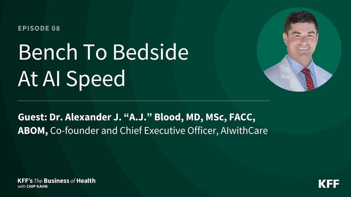 Bench to Bedside at AI Speed