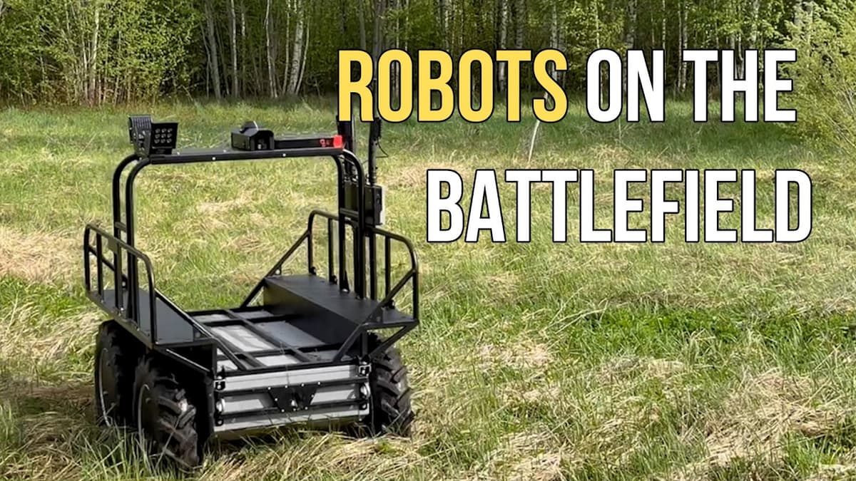 Ground Robots in Latvia and the History of Manned-Unmanned Teaming