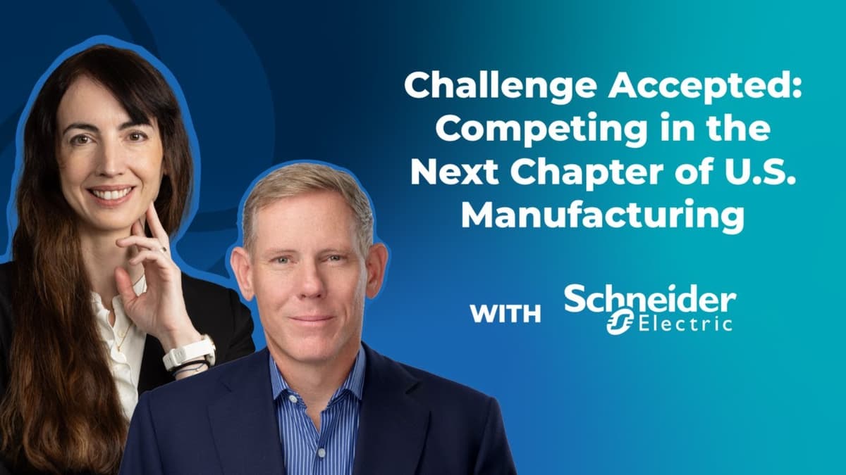 Challenge Accepted: Competing in the Next Chapter of U.S. Manufacturing