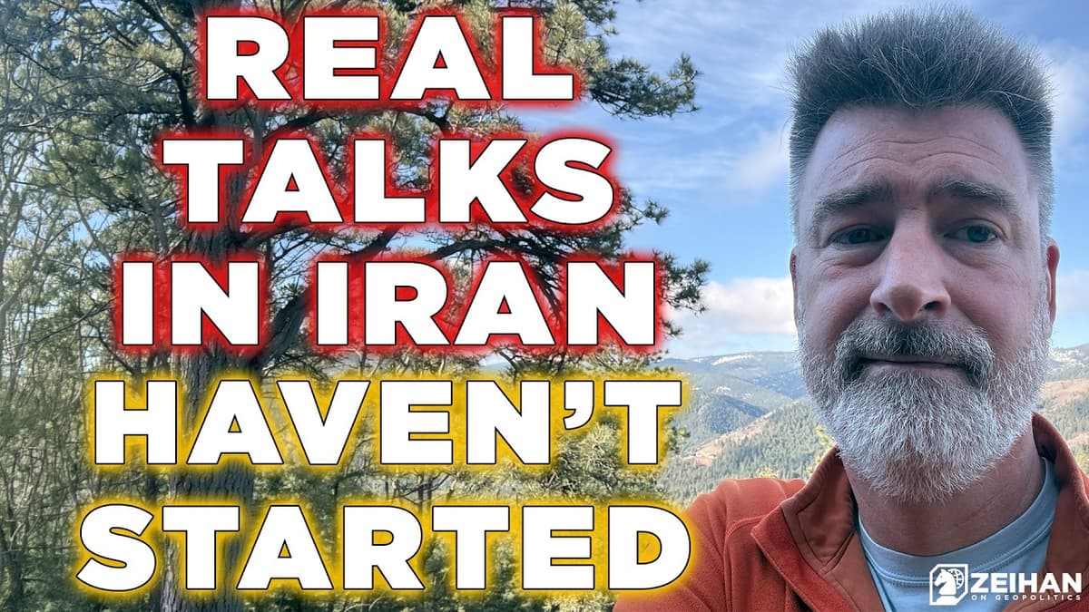 Iran Diplomacy Has Yet to Begin || Peter Zeihan