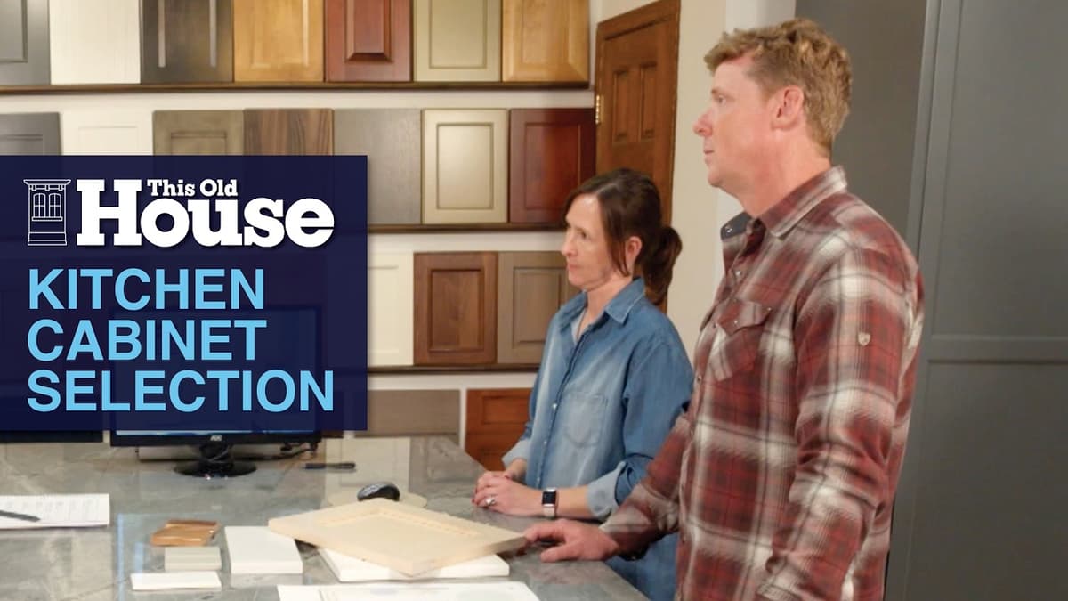 How to Select a Kitchen Cabinet | This Old House
