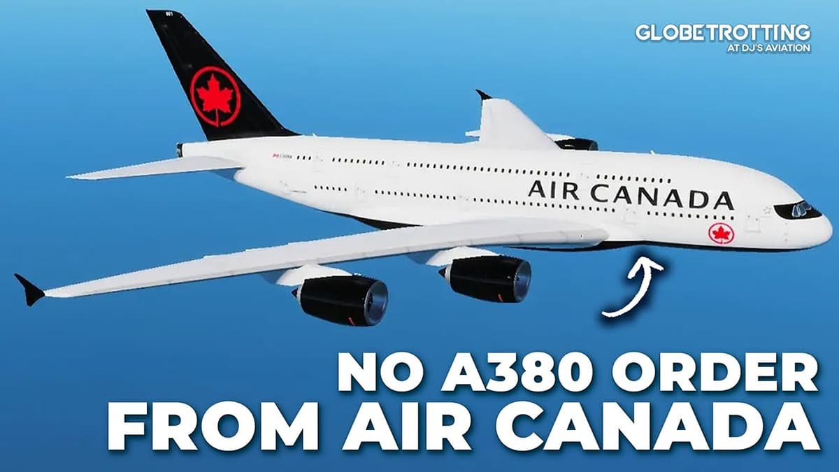 No Air Canada A380 Order