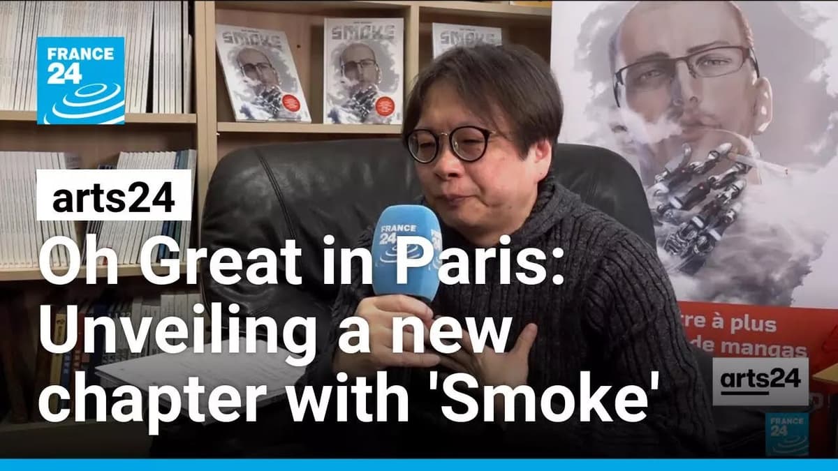 Oh Great in Paris: Unveiling a New Chapter with New Graphic Novel ‘Smoke’ • FRANCE 24 English