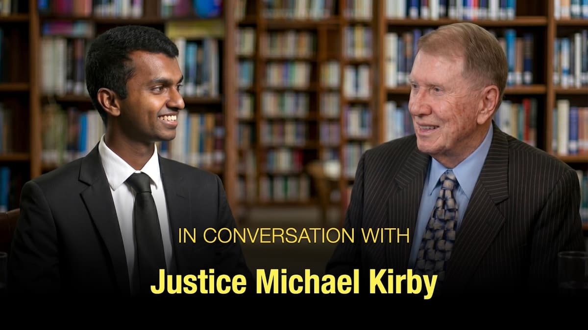 In Conversation with Justice Michael Kirby