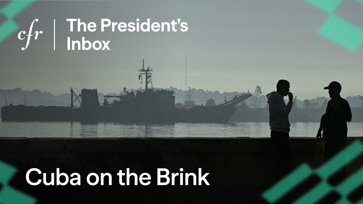 Cuba on the Brink, With Michael Bustamante