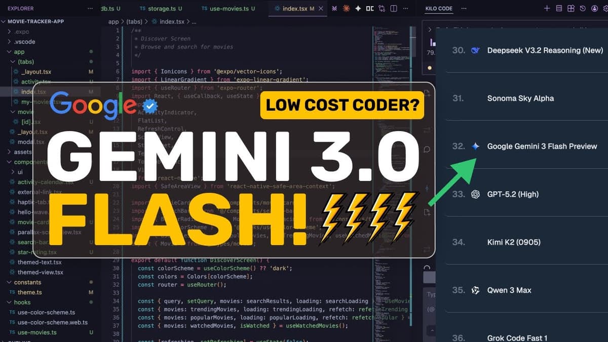Gemini 3.0 Flash (Tested): Google's NEW Model Is INTERESTING...