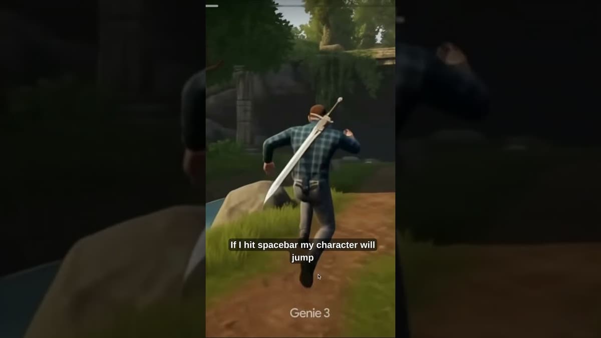 Testing Out Google Genie 3D Model