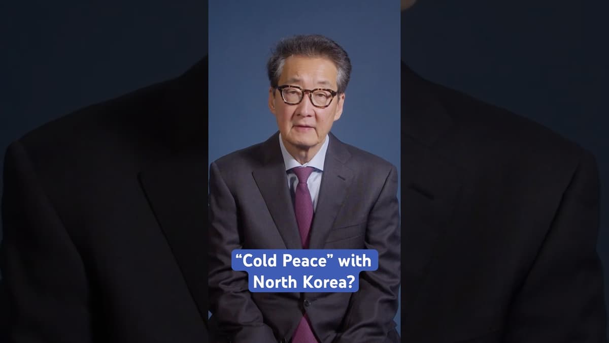 A "Cold Peace" With North Korea?
