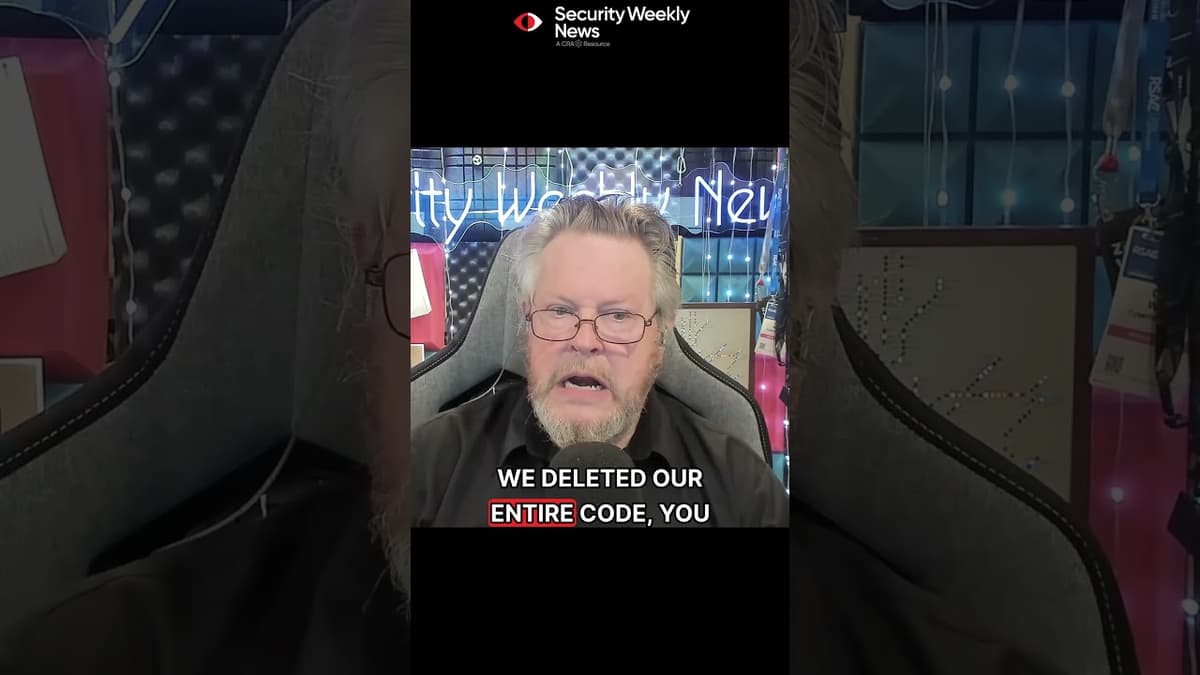 AI Deleted Production Code