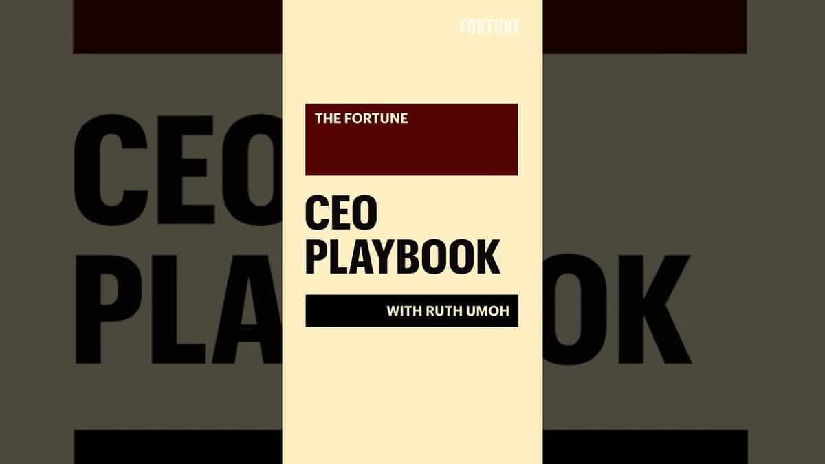 The Fortune #CEOPlaybook #business #success