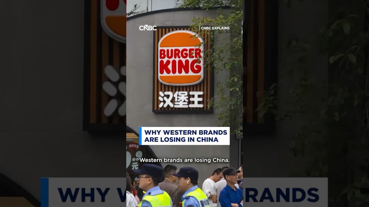 Why Western Brands Are Losing in China