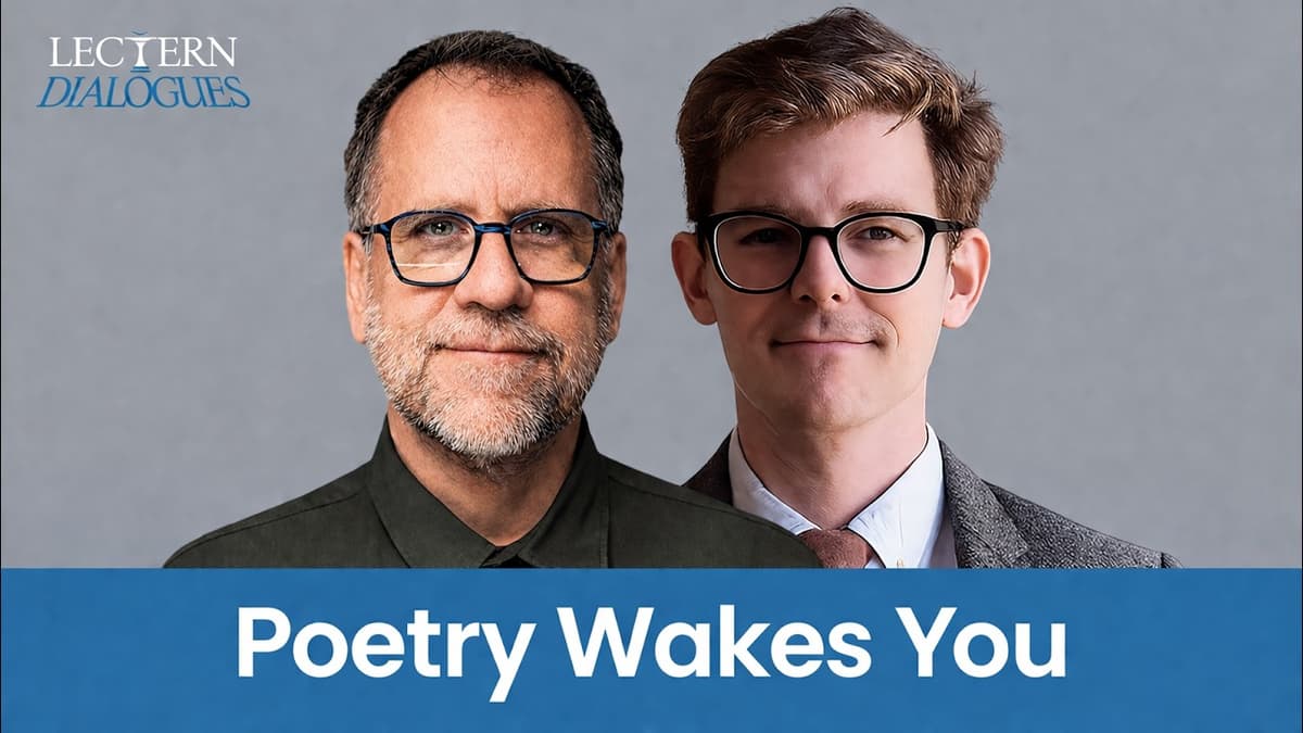 Poetry Wakes You to Reality | John Vervaeke & Adam Walker