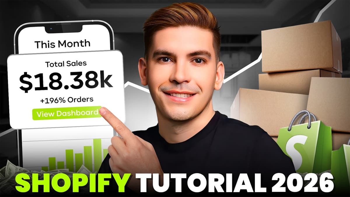 How Create an eCommerce Website With Shopify