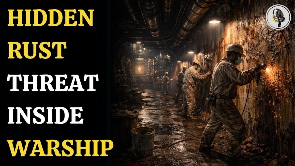 How USS Abraham Lincoln Fights Hidden Rust Deep Inside Its Hull | WION Podcast