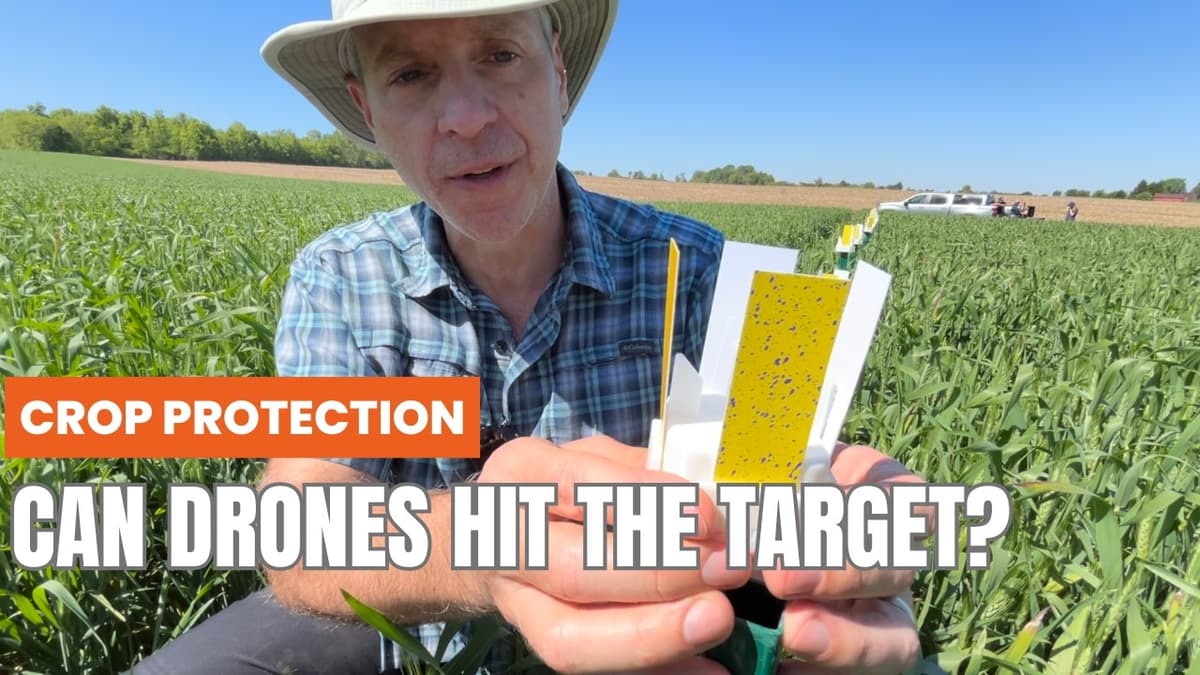 Speed, Volume and Swath Width — Can Drones Hit the Target on the Farm?