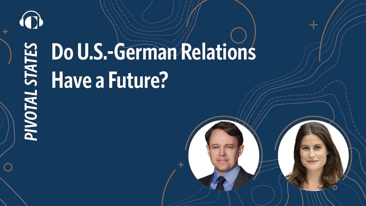 Do U.S.-German Relations Have a Future?
