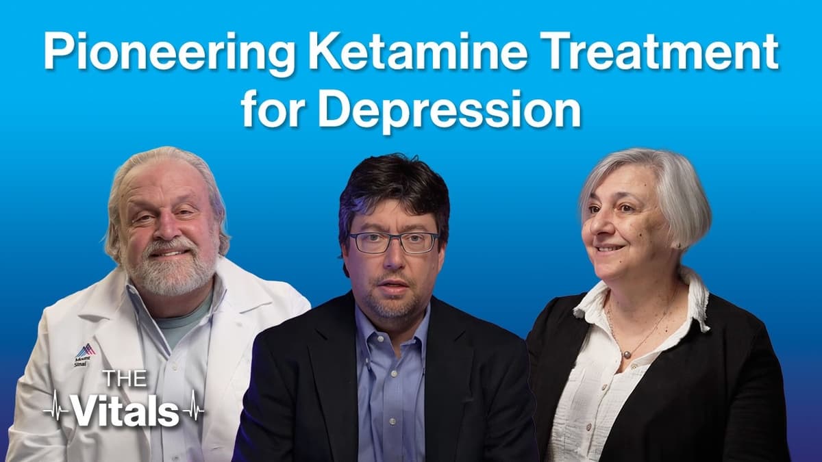 The Vitals | Pioneering Ketamine Treatment for Depression