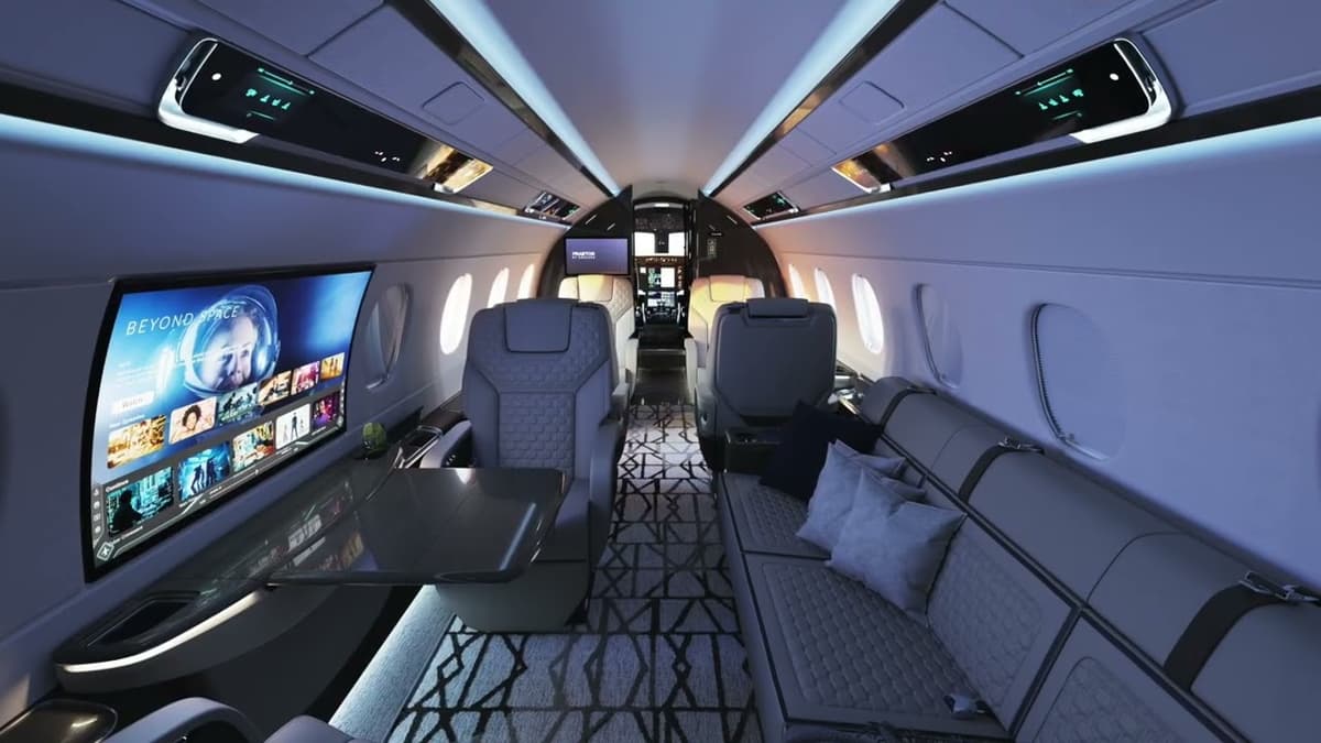 Inside The New Embraer Praetor 600E