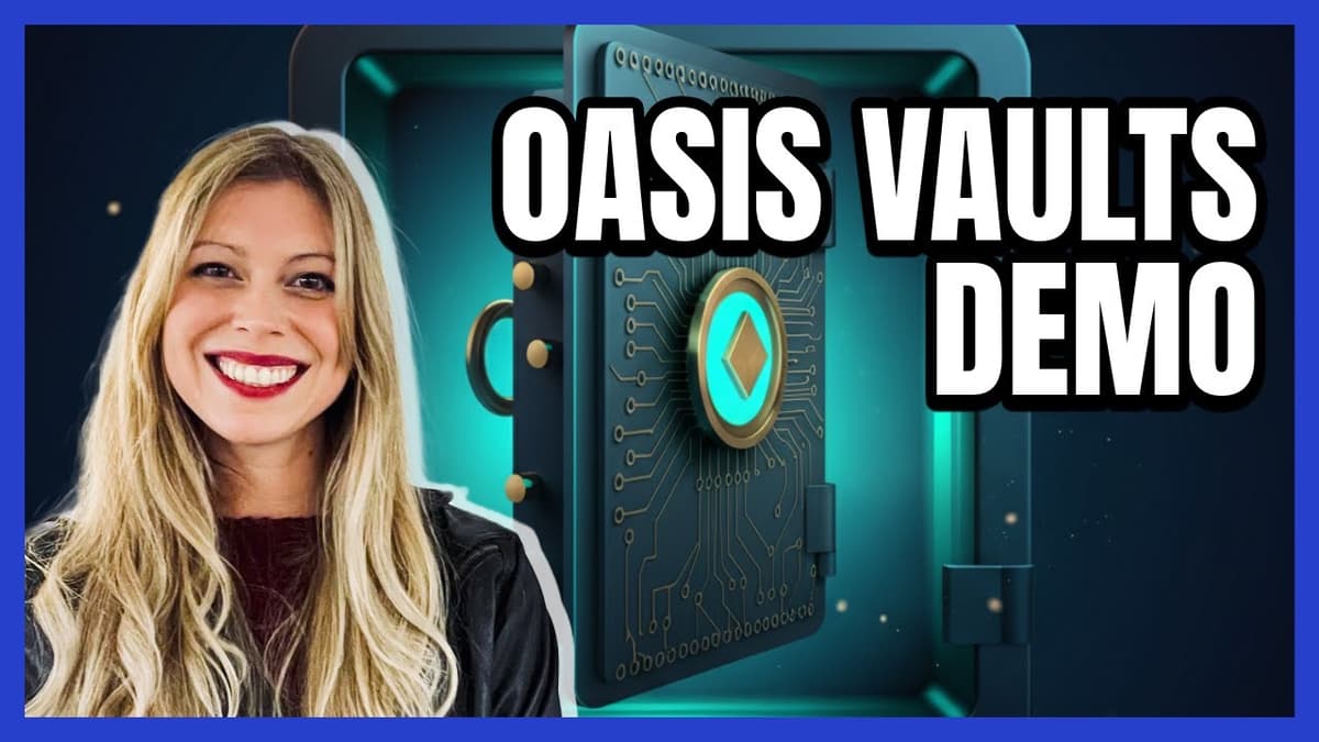 Oasis Vault’s Solution for Securing Your Crypto