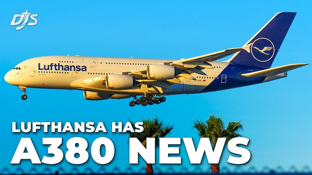 Lufthansa Debuts New A380