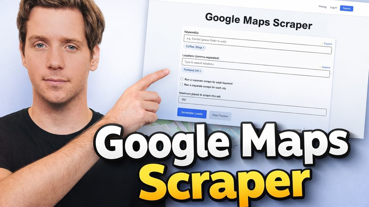 The Best Google Maps Scraper (2026) - Emails, Phone Numbers & AI Keyword Expand