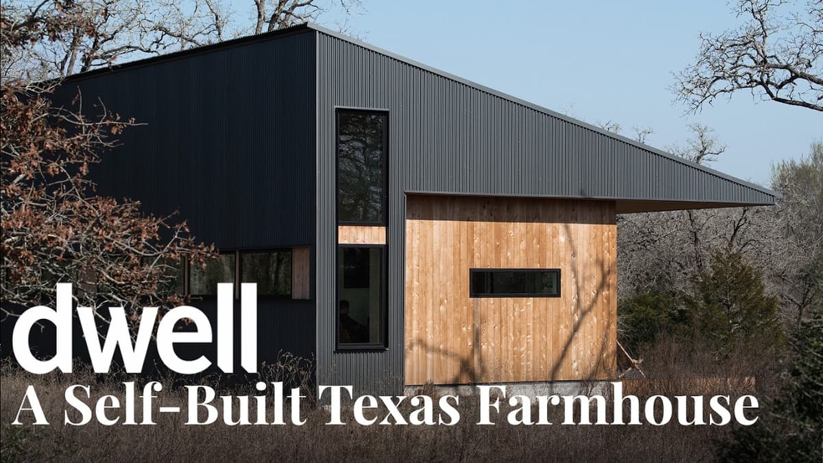 How They Pulled It Off: A Self-Built Texas Farmhouse Designed Around the Views