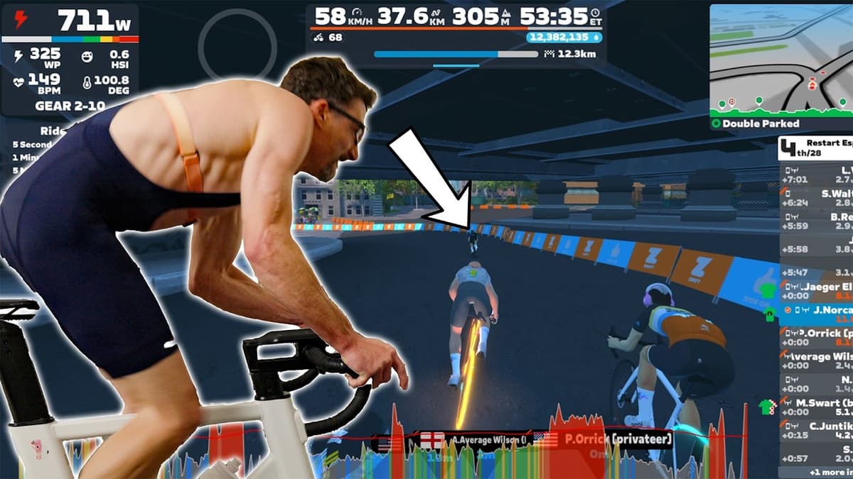 Zwift Racing Is Unforgiving...