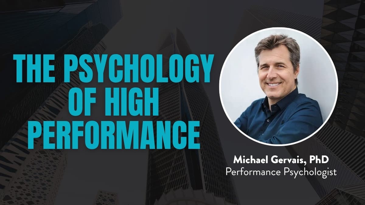 Training the Mind for High-Stakes Sales: How FOPO Hurts Executive Presence with Dr. Michael Gervais