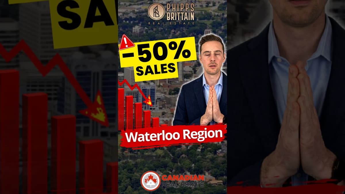 50% of the Waterloo Real Estate Market Is Gone... And No One's Talking About It