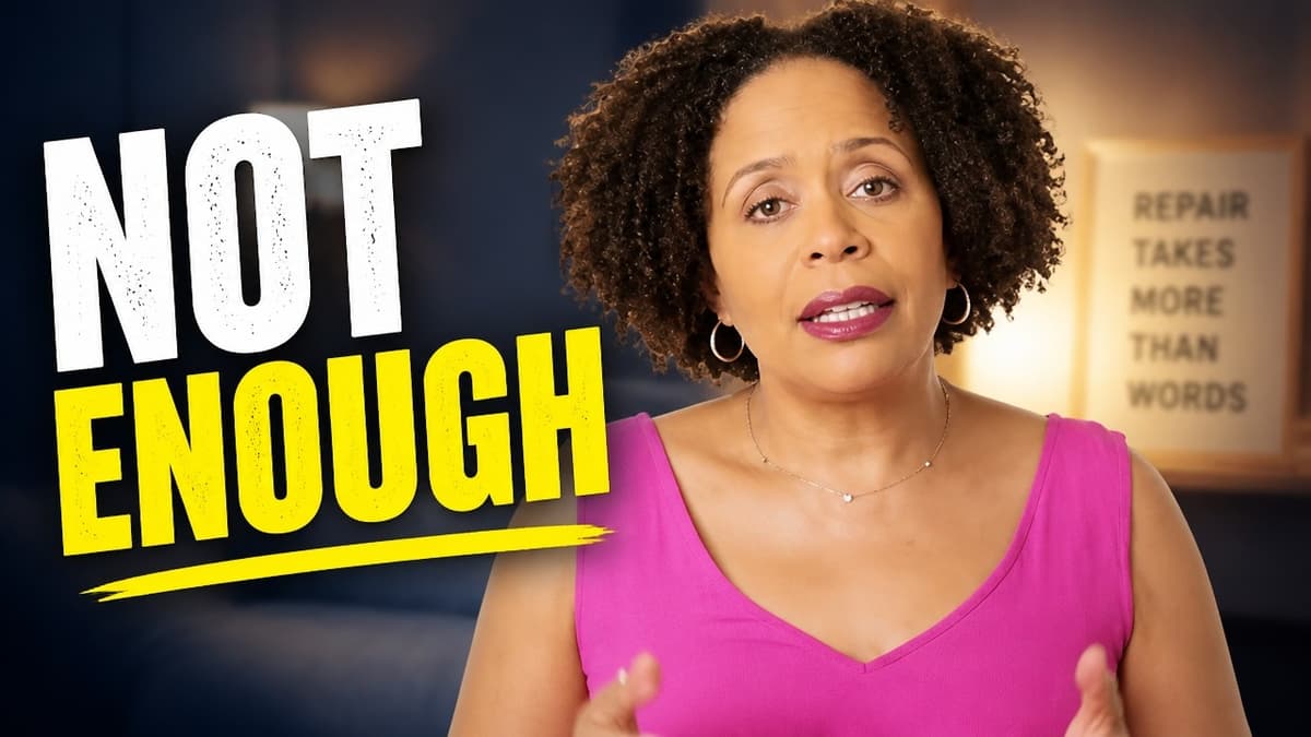 The Reason Trust Doesn't Return After an Apology
