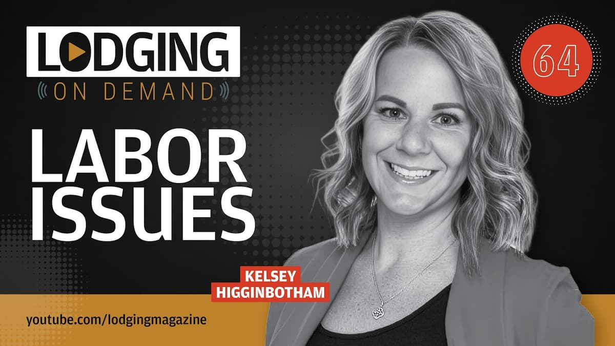 Hotel Labor & Scheduling Insights | Inn-Flow’s Kelsey Higginbotham | LODGING OnDemand Ep. 64