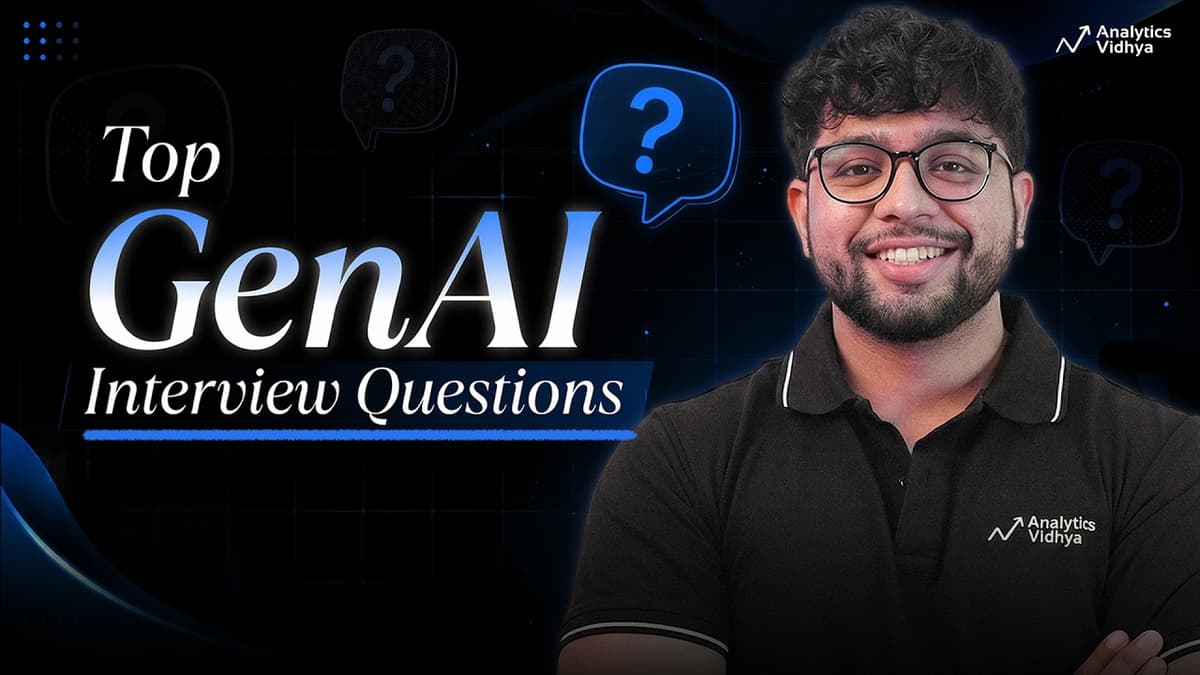 Ultimate Generative AI Interview Guide 2026 | Python, ML, RAG & Agentic AI Interview Questions