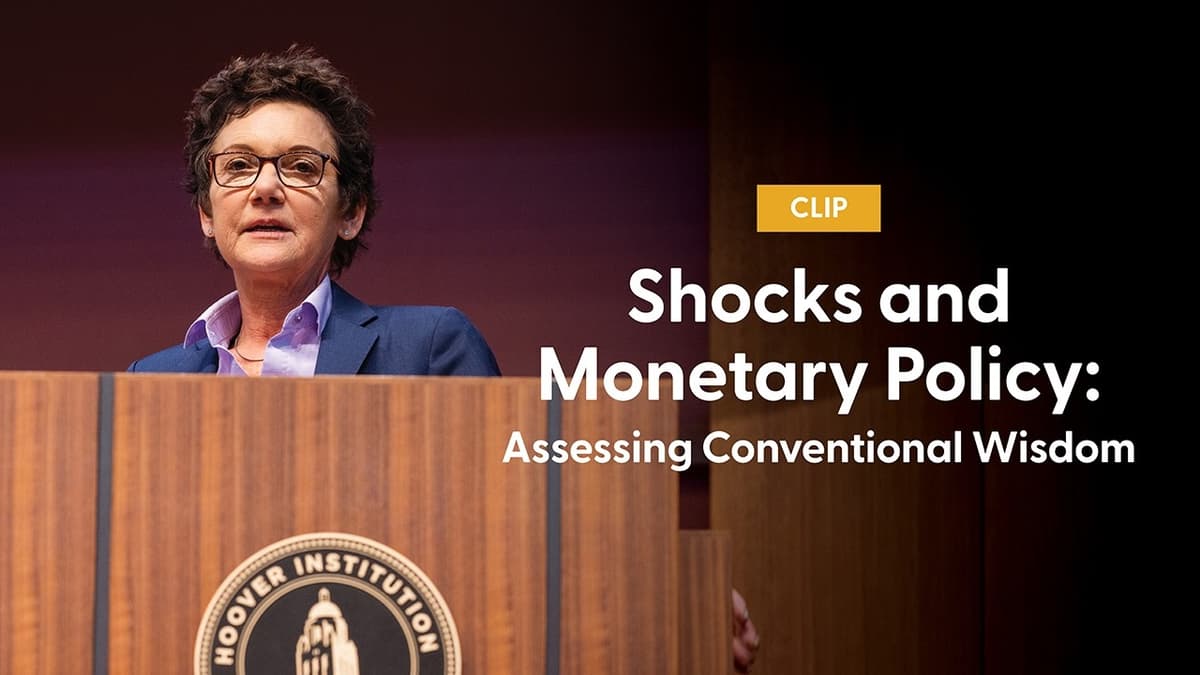 SF Fed’s Mary C. Daly on Economic Shocks, Inflation, and Monetary Policy