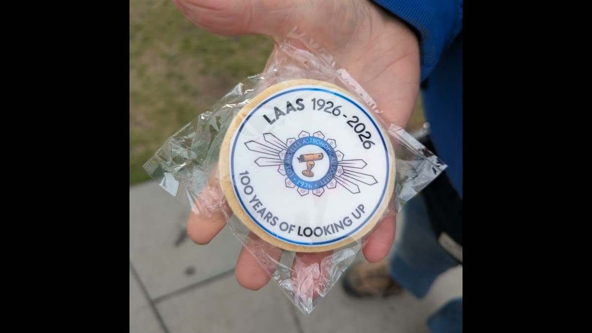 Los Angeles Astronomical Society Celebrates 100 Years of Looking Up