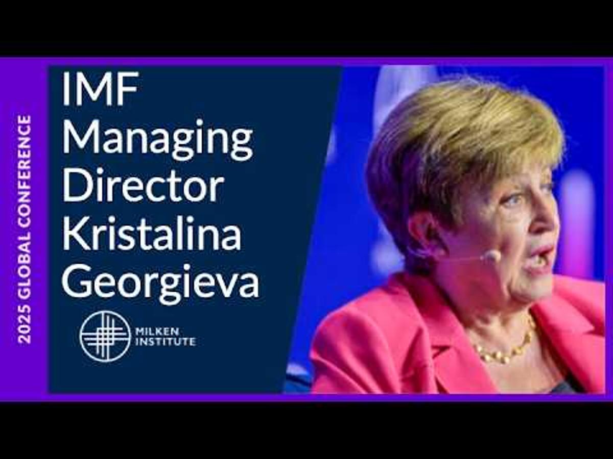 A Conversation with IMF Managing Director Kristalina Georgieva | Global Conference 2025