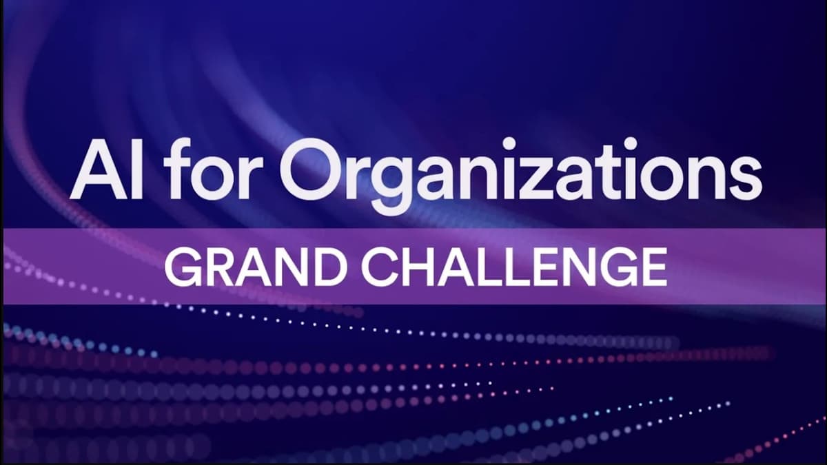 AI for Organizations Grand Challenge