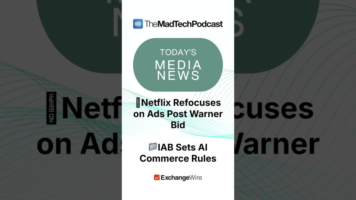 Netflix Refocuses on Ads and Content After Warner Bid!?