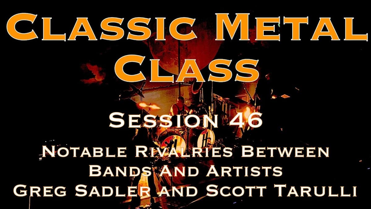 Classic Metal Class Session 46 | Conflicts and Rivalries Between Heavy Metal Bands and Musicians